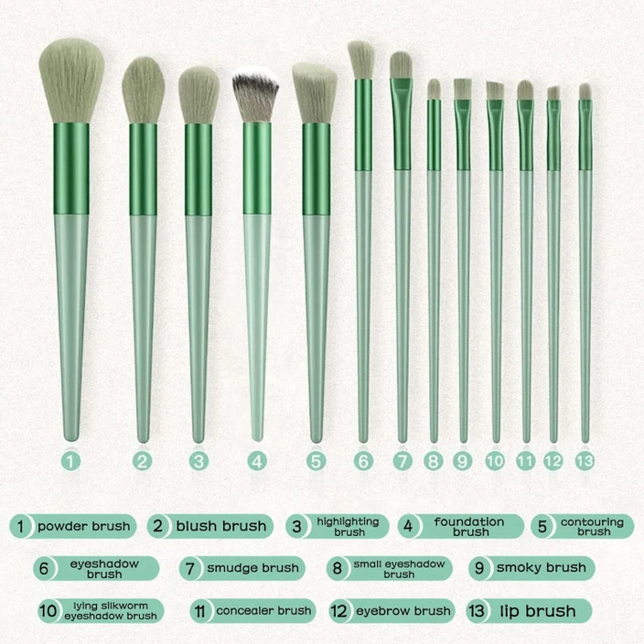 Tonefy soft Blending brush (set of 13)
