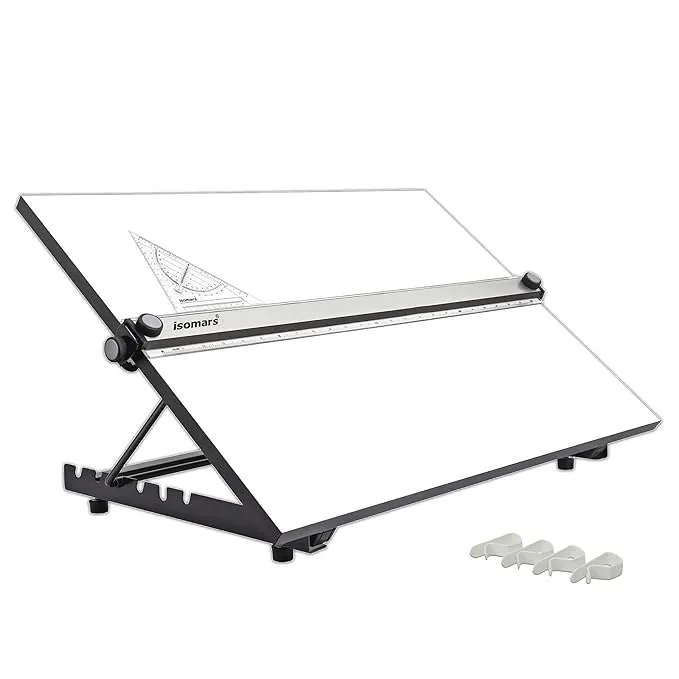 Isomars Melamine Drawing Board - A3 Size - 14"x20"' | Ideal for Artists Architects, Designers & Engineers Students and Professionals