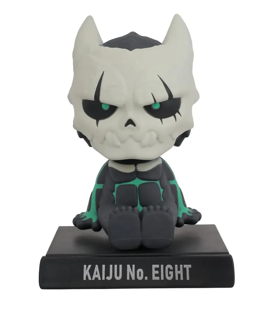 Daiyamondo Polyvinyl Chloride Super Hero Anime Action Figure Bobble Head for Car Dashboard Office & Study Table Decoration for Everyone (Kaju No 8)