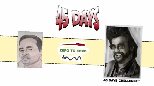 45 Days Ultimate Charcoal Art Challenge
